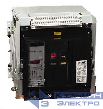 Выключатель автоматический 3п 2000/1250А 80кА ВА-45 PROxima стац. EKF mccb45-2000-1250