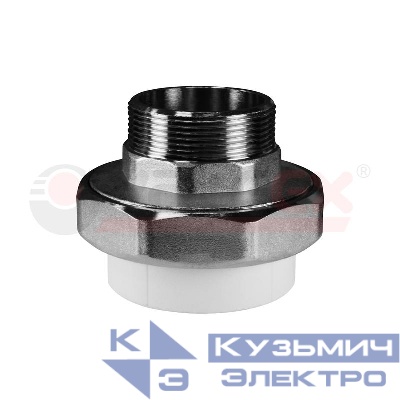 Муфта комб. разъем. (американка) с наружной резьбой 20х1/2дюйм (175/25) VALFEX 10156015