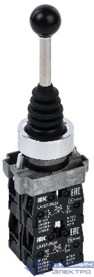 Джойстик LA167-PA24 на 4 полож. 4НО без фиксации черн. KARAT IEK BBJ20-PA24-6-22-4-K02