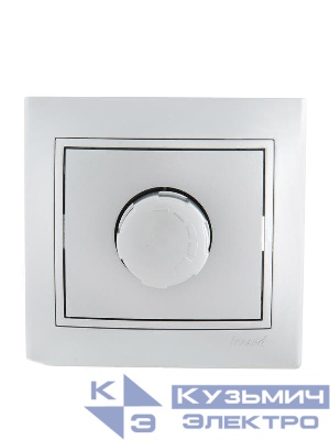 Светорегулятор СП 500Вт Mira с фильтром и предохранителем сер. метал. LEZARD 701-1010-117