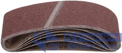 Лента шлифовальная бесконечные водостойкие на тканевой основе (уп.5шт) 75х533мм Р 60 FIT 39693