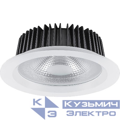Светильник светодиодный AL251 20Вт 4000К 1800лм 90град. встраив. с драйвером в комплекте бел. MarketBright FERON 32610