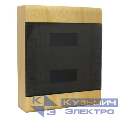 Щиток ОП Тусо 24мод. с двер. 370х302х95мм IP40 сосна на светл. основе Ruvinil 68324-27М