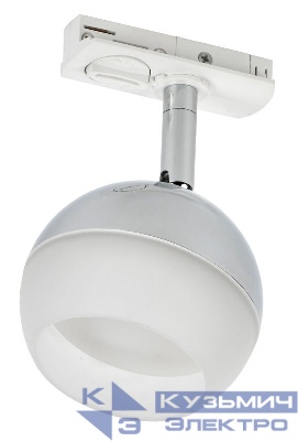 Светильник 4118 декоративный трековый поворотный GX53 хром IEK LT-USB0-4118-GX53-1-K23