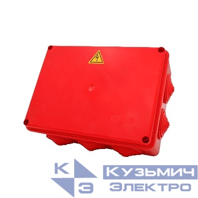 Коробка распределительная огнестойкая 150х110х70мм IP54 FIREFORT КРОПС-П4 FRJB-KM-P4-4-12-КРОПС-IP54 КРОПС-П4 для кабелей до 4кв.мм 12 клемм КМ KR0140