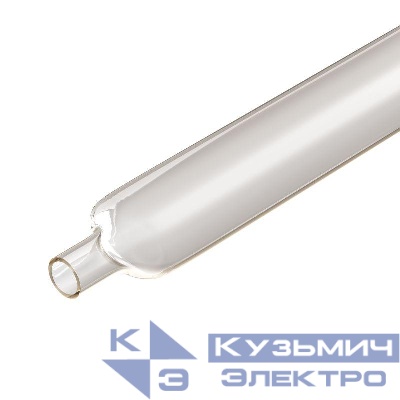 Трубка термоусаживаемая самозатухающая 3.2/1.6мм прозр. DKC TN2PC20132V0TR
