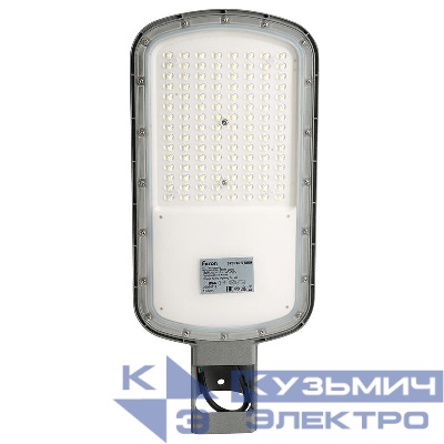 Светильник светодиодный SP3070 100Вт 5000К IP66 AC 90-300В/50Гц уличный сер. FERON 51800