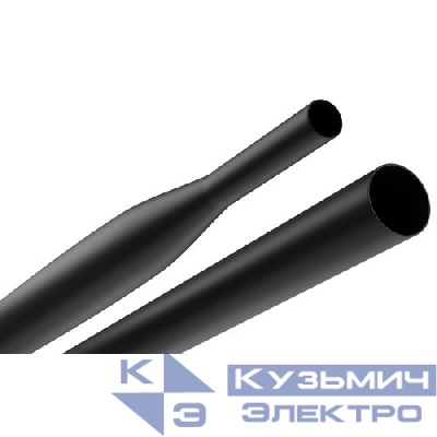 Трубка термоусадочная ТТУ нг-LS 16/8 1м черн. (уп.25шт) Эра Б0067472