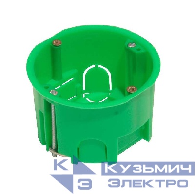 Коробка установочная СП 68х45 для гипсокарт. с метал. лапками HEGEL КУ1202