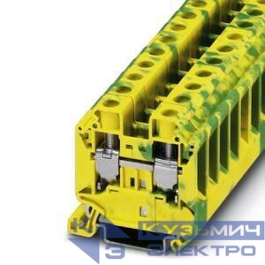 Клемма защитного провода UT 16-PE Phoenix Contact 3044212