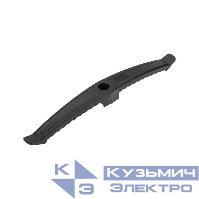 Держатель кабеля для прямого монтажа двусторонний черн. 240мм (уп.20шт) Rexant 28-4016