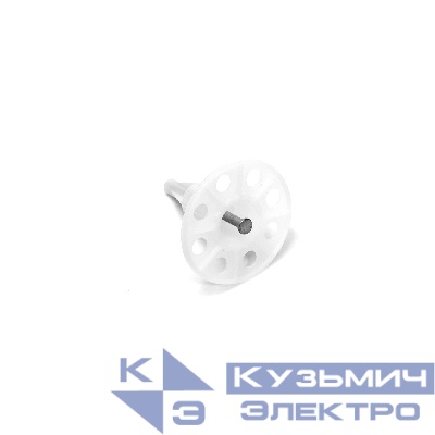 Тарельчатый дюбель гриб с гвоздем для монтажных пистолетов IN50 (200 шт/уп) FEDAST