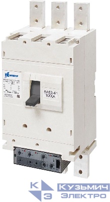 Выключатель автоматический в литом корпусе ВА53-41-331810-20УХЛ3 1000А 660В Контактор 1045068