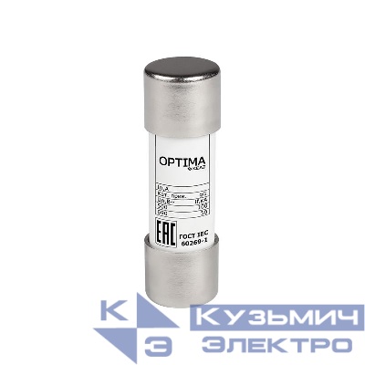 Вставка плавкая цилиндрическая OptiFuse CF14-50-gG-В4 КЭАЗ 379360