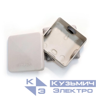 Коробка распределительная ОП 80х80х40мм IP43 КОР94-4М У2 ПЭМИ 43Б29КОР94М