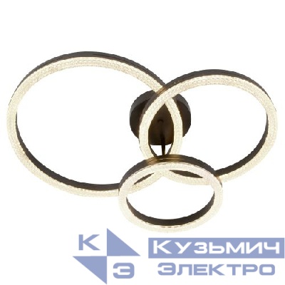 Светильник светодиодный Модерн Bloom CLL-1-110W 3K-6K RC BK 110Вт 3000-6000К с ДУ черн. Эра Б0069754