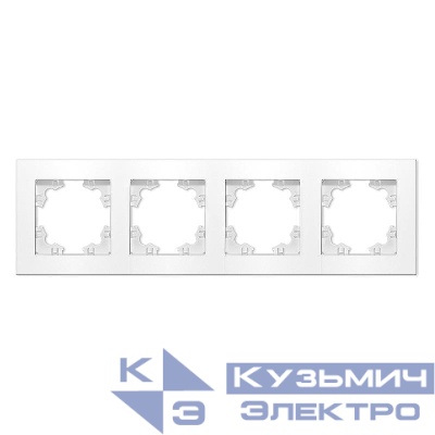 Рамка 4-м Афина универс. бел. Universal A0046