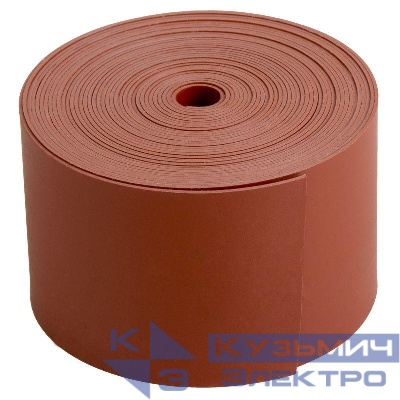 Лента термоусаживаемая ТЛ-0.8 50х0.8мм с клеевым слоем красн. 5м Rexant 48-9014