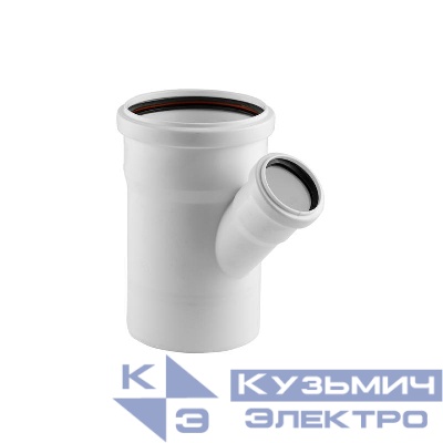 Тройник ELITE МК МПП 110/50х45 бел. RTP 36518