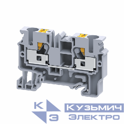 Клемма проходная push-in OptiClip CP-10-I-57А (0.5-10) сер. КЭАЗ 331842