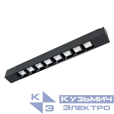 Светильник светодиодный трековый AL130 LensLine 20Вт 4000К 1800лм 60град. на шинопровод черн. FERON 48372