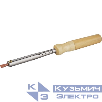 Паяльник 90 198 OSE-Pes05-100W-CP дерево; клин прямой ОНЛАЙТ 90198