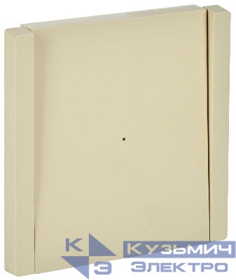 Выключатель проходной 1-кл. СП FORTE&PIANO 10А FP404 с индикацией ваниль IEK FP-V12-1-10-1-K10