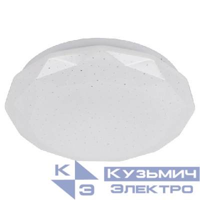 Светильник светодиодный Классик SPB-6 Slim Sparkle WH 24W-4K 24Вт 4000К без ДУ Эра Б0069787