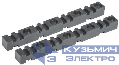 Изолятор шинный плоский ИШП 4P для шин 5 и 10мм 303мм IEK YIS40-4-303