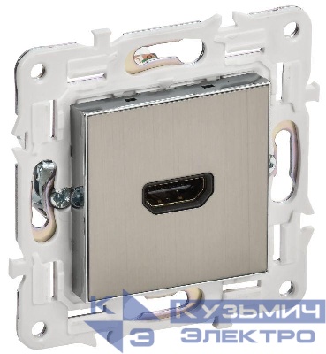 Розетка HDMI SKANDY SK-H01N никель IEK SK-H10-K50