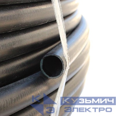 Труба гладкая ПНД техническая d20мм черн. (уп.100м) Урал Пак ГТ-1021020-100