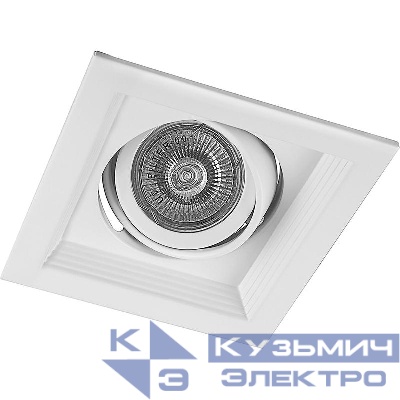 Светильник DLT201 G5.3 MR16 потолочн. встраив. бел. FERON 29770