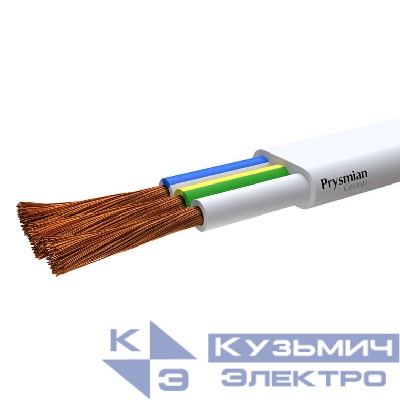Провод ПГВВП 3х2.5 Б (бухта) (м) РЭК-PRYSMIAN 1003050201
