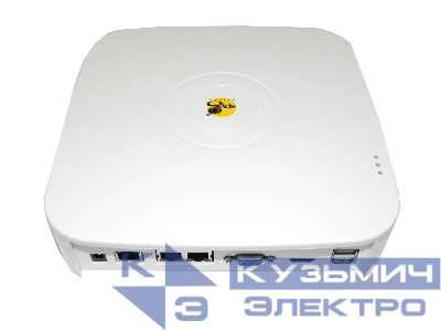 SpyG Optima SO.M.10PE4-6638 Регистратор IP сетевой, 4 канальный, H.264, 1 порт для подключения к сети, 4 порта с поддержкой PoE 802.3af (15W)  для подключения IP камер, 1 порт SATA для жесткого диска 2.5/3.5" (до 4Тб), 2 USB выхода для архивации, 1шт VGA