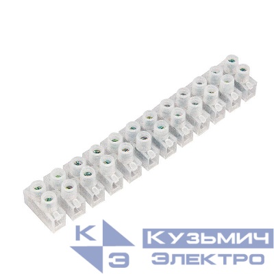 Колодка клеммная полипропилен КВ-40 100А 40кв.мм (уп.10шт) Rexant 07-5040