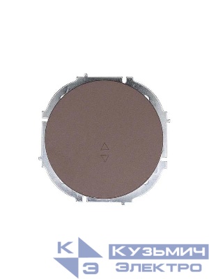 Выключатель проходной 1-кл. СП OSEN 10А IP20 механизм шоколад LEZARD 743-7388-105