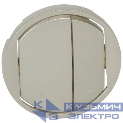 Панель лицевая Celiane для светорег. титан Leg 068331