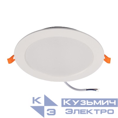 Светильник светодиодный PLED DL7 WH Downlight 18Вт 4000К 170х26мм IP54 ДВО встраив. Pro JazzWay 5046658