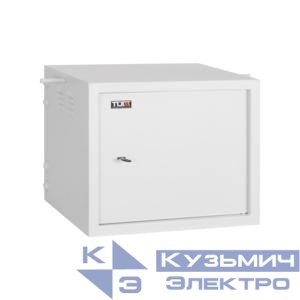 Шкаф антивандальный 19дюйм 9U 600х501х545мм настенный сер. NIKOMAX TWS-096054-M-GY