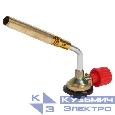 Горелка газовая GB110 без пьезоподжига диаметр сопла 10мм установка на баллон ЭРА Б0052487