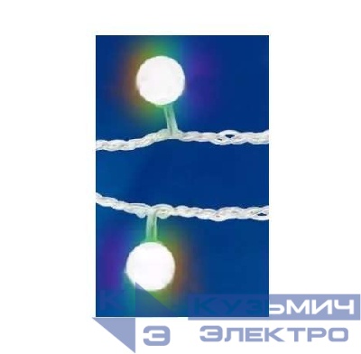 Гирлянда светодиодная «Радуга» ULD-S0700-050/DTA RGB IP20 RAINBOW 50LED (дл.7м) Uniel 9581