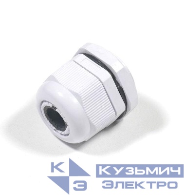 Сальник PG21 d13-18мм IP68 пластик. сер. ГОФРОМАТИК zeta30891