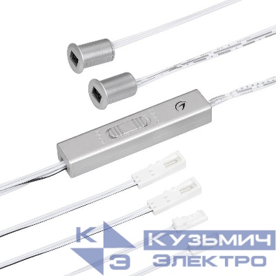 ИК-датчик SR-PRIME-RECESSED-IRD/H-R11-SL (12-24В 48-96Вт DOOR/HAND) IP20 пластик Arlight 046466