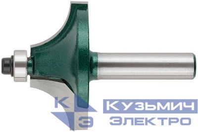 Фреза кромочная калевочная с нижним подшипником DхHхL=38.1х17х54мм FIT 3609-081738