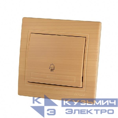 Кнопка звонка Mira ясень LEZARD 701-4747-103