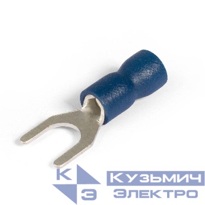 Наконечник кабельный вилочный изолированный НВИ 2.5-5 EasyFix КВТ 90903
