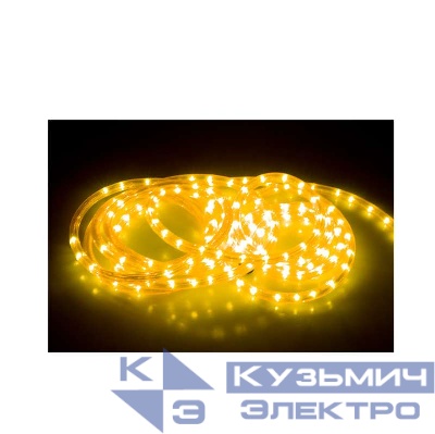 Шнур светодиодный Дюралайт LDRP3W06-Y 6м желт. SHlights 4690601005816