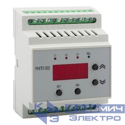 Реле напряжения OptiDin РНПП 302 УХЛ3.1 КЭАЗ 114064