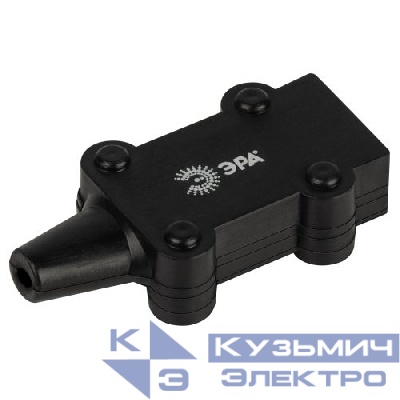 Заглушка ERABL-Z для Белт-лайт (на 2 жил.) черн. Эра Б0049181