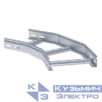 Угол для лотка горизонтальный 45град. 100х200мм EKF glt45100200